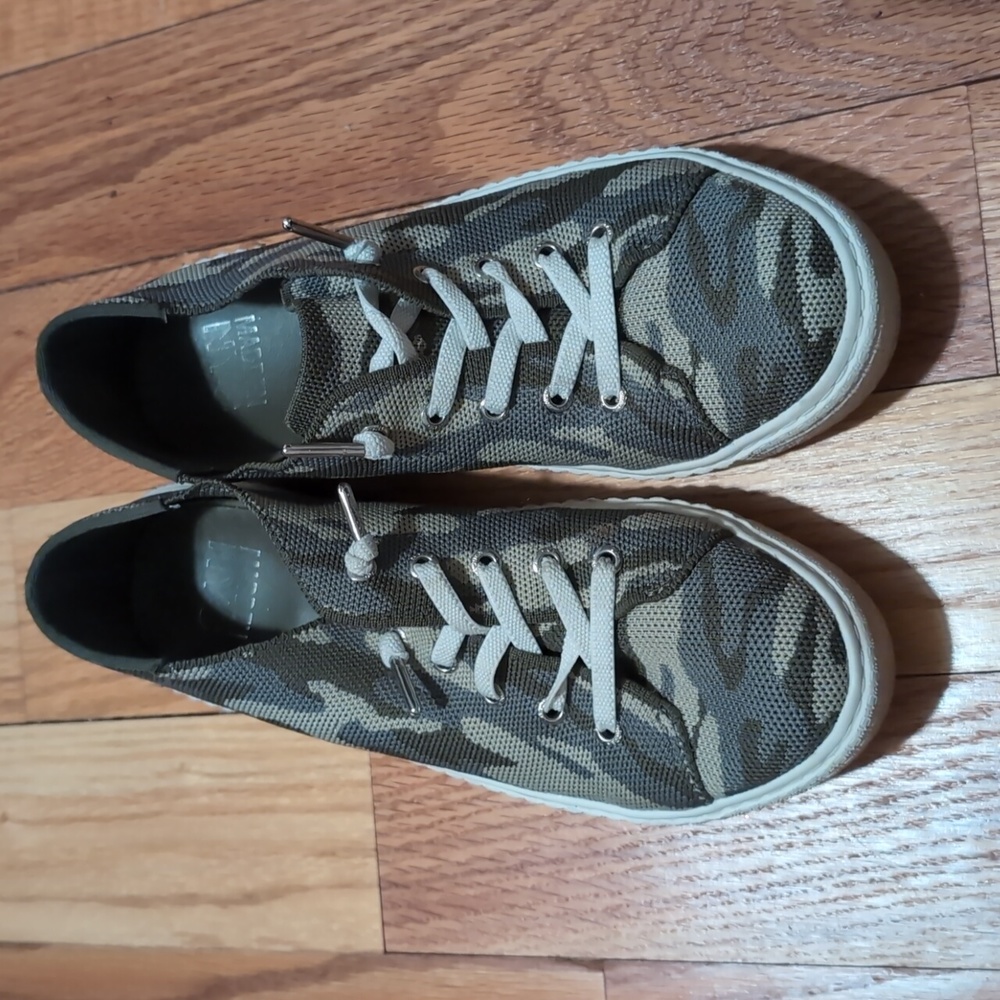 Madden NYC Camo Platform Sneakers